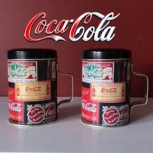 👛 (ANY 4/$20) COCA-COLA Motif Salt & Pepper Shakers